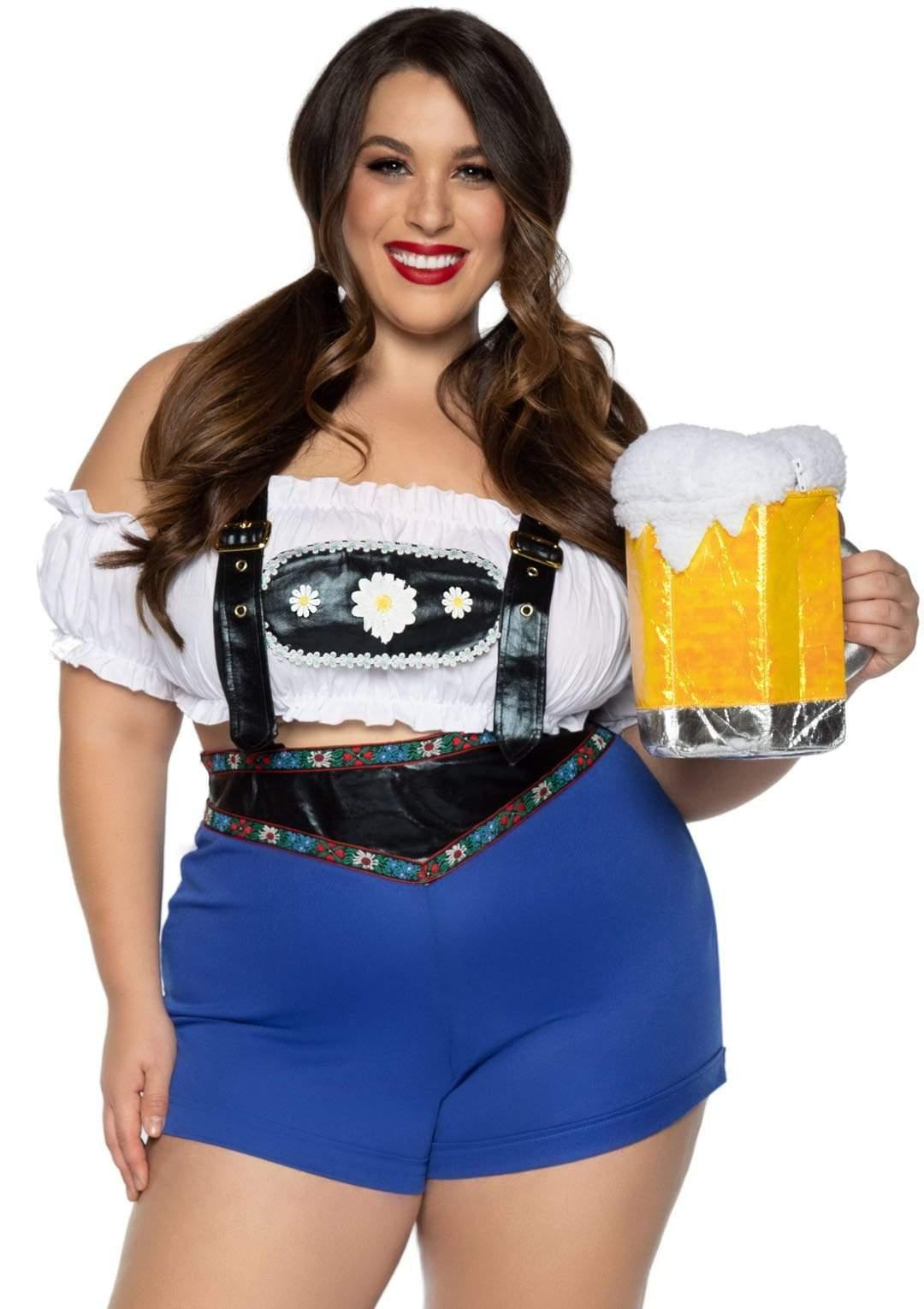 Leg Avenue Plus Lederhosen Honey Costume