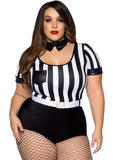 Leg Avenue Plus No Rules Referee Sexy Sports Costume