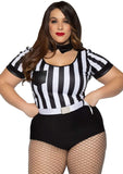 Leg Avenue Plus No Rules Referee Sexy Sports Costume