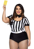 Leg Avenue Plus No Rules Referee Sexy Sports Costume