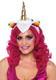 Leg Avenue Unicorn Headband with Rainbow Wig Mane