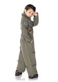 Leg Avenue Boy's Top Gun Flight Suit Costume