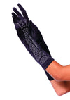Leg Avenue Rhinestone Skeleton Bone Elbow Length Gloves