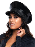 Leg Avenue Rhinestone Trimmed Military Hat