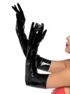 Leg Avenue Stretchy Vinyl Opera Length Gloves