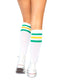 Leg Avenue Classic Athletic Striped Knee High Socks