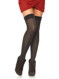 Leg Avenue Rib Knit Over the Knee Socks