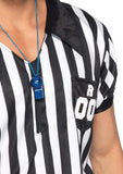 Leg Avenue 2-Piece Mens Sports Referee Halloween Costume