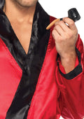 Leg Avenue 2-Piece Mens Smoking Jacket & Pipe Bachelor Costume