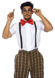 Leg Avenue 4-Piece Nerdy Ned Mens Halloween Costume Set