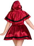 Leg Avenue Plus Size Gothic Red Riding Hood