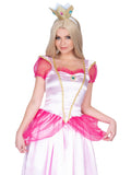 Leg Avenue 2-Piece Classic Pink Princess Dress Costume Set