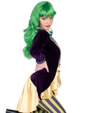 Leg Avenue 2-Piece Wicked Trickster Comic Villain Costume