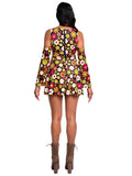 Leg Avenue 2-Piece Starflower Hippie Fringe Dress Costume Set
