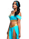 Leg Avenue 4-Piece Oasis Princess Arabian Costume Set