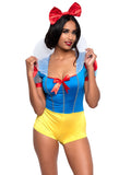 Leg Avenue 3-Piece Miss Snow White Princess Costume Set