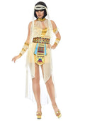 Leg Avenue 6-Piece Nile Mummy Egyptian Mini Dress Costume Set