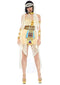 Leg Avenue 6-Piece Nile Mummy Egyptian Mini Dress Costume Set
