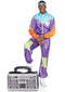 Leg Avenue Men's Awesome 80’s Track Suit Costume Set
