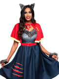 Leg Avenue 6-Piece Teen Wolf Costume Swing Dress Set