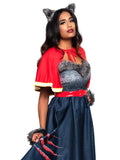 Leg Avenue 6-Piece Teen Wolf Costume Swing Dress Set