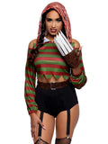 Leg Avenue 4-Piece Dream Killer Slasher Horror Costume Set