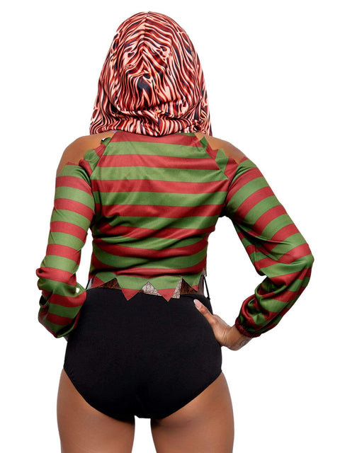 Leg Avenue 4-Piece Dream Killer Slasher Horror Costume Set