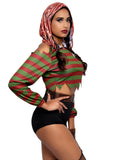 Leg Avenue 4-Piece Dream Killer Slasher Horror Costume Set