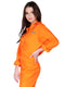 Leg Avenue Orange Prison Jumpsuit for Women