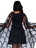 Leg Avenue Velvet Spider Web Cape Costume Poncho