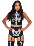 Leg Avenue Freaky Skeleton Costume
