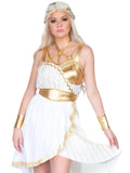 Leg Avenue 4-Piece Grecian Goddess Dress Costume Set