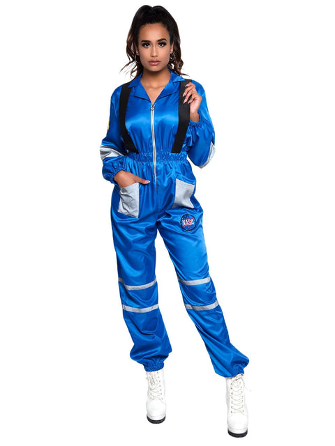 Leg Avenue Space Explorer Jumpsuit Costume Set