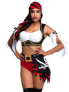 Leg Avenue 4-Piece Wicked Pirate Wench Costume Set