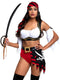 Leg Avenue 4-Piece Wicked Pirate Wench Costume Set