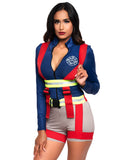 Leg Avenue 2-Piece Hot Zone Honey Firefighter Costume Set