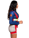 Leg Avenue 2-Piece Hot Zone Honey Firefighter Costume Set