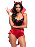 Leg Avenue 3-Piece Devilish Darling Costume Set