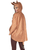 Leg Avenue Giraffe Poncho Animal Costume With Hood