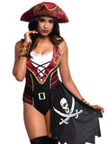 Leg Avenue 4-Piece Sultry Swashbuckler Costume Set