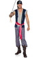 Leg Avenue Mens 3-Piece Plank Walking Pirate Costume Set