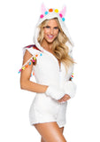 Leg Avenue 2-Piece Cuddly Llama Costume With Hood