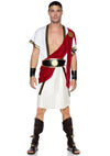Leg Avenue Mens 5-Piece Roman Emperor Caesar Costume Set