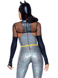 Leg Avenue Feline Felon Villain Catsuit Costume