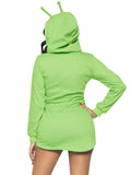 Leg Avenue Alien Hoodie Fleece Dress