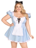 Leg Avenue Plus Storybook Alice Costume