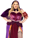 Leg Avenue Plus Black Magic Babe Costume