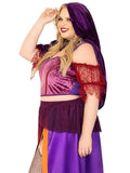 Leg Avenue Plus Black Magic Babe Costume