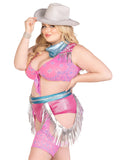 Leg Avenue Plus Space Cowgirl Costume