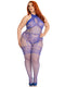 color_blue | Leg Avenue All About You Plus Bodystocking